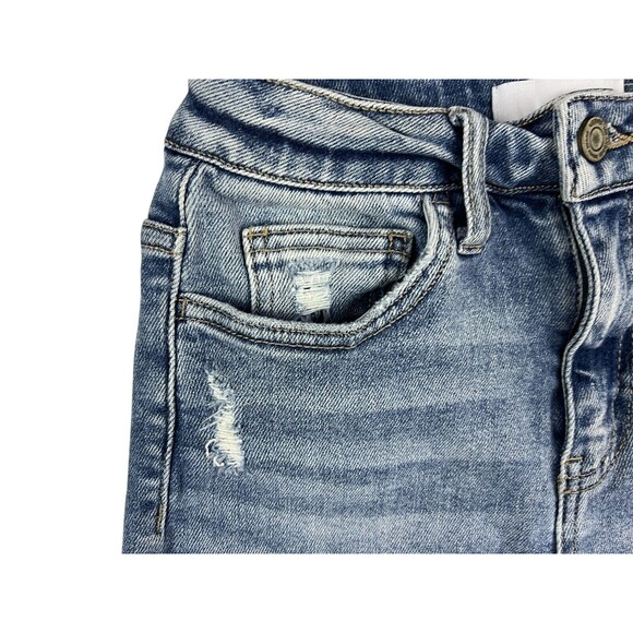 Vervet Denim Women's High Waist Jeans Shorts Size XS V2176 - Picture 3 of 11